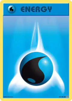 Water Energy Common card from Evolutions