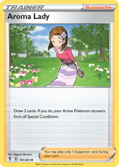 Aroma Lady Uncommon card from Evolving Skies
