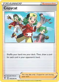 Copycat Uncommon card from Evolving Skies