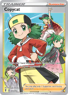 Copycat Rare Ultra card from Evolving Skies
