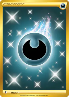 Darkness Energy Rare Secret card from Evolving Skies