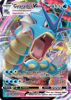 Gyarados VMAX Rare Holo VMAX card from Evolving Skies