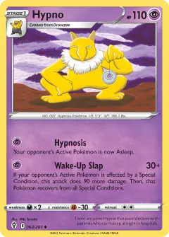 Hypno Uncommon card from Evolving Skies