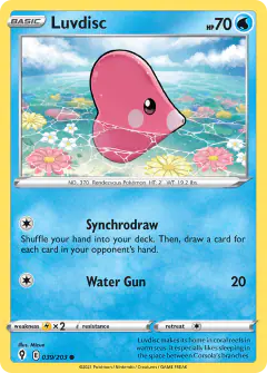 Luvdisc Common card from Evolving Skies