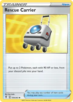 Rescue Carrier Uncommon card from Evolving Skies