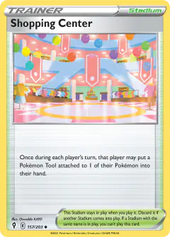 Shopping Center Uncommon card from Evolving Skies