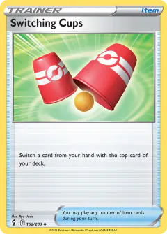Switching Cups Uncommon card from Evolving Skies