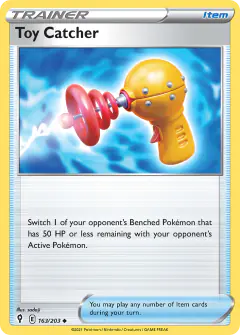 Toy Catcher Uncommon card from Evolving Skies