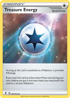 Treasure Energy Uncommon card from Evolving Skies