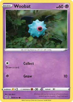 Woobat Common card from Evolving Skies