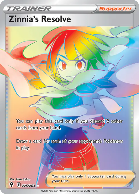 Zinnia's Resolve Rare Rainbow