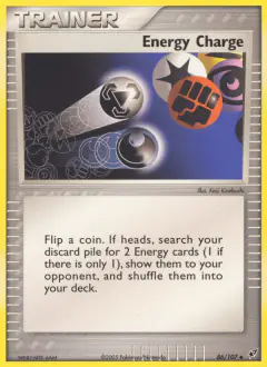 Energy Charge Uncommon card from EX Deoxys