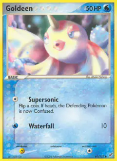 Goldeen Common card from EX Deoxys