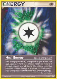 Heal Energy Uncommon card from EX Deoxys
