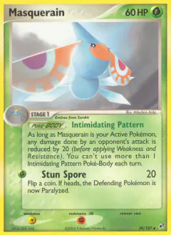 Masquerain Uncommon card from EX Deoxys