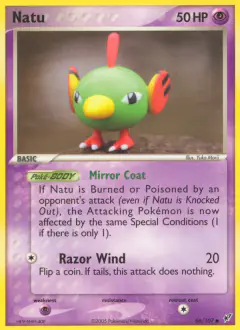 Natu Common card from EX Deoxys