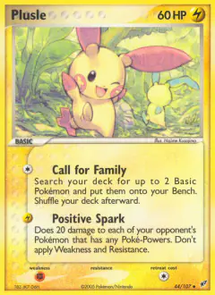 Plusle Uncommon card from EX Deoxys