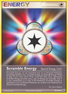 Scramble Energy Uncommon card from EX Deoxys