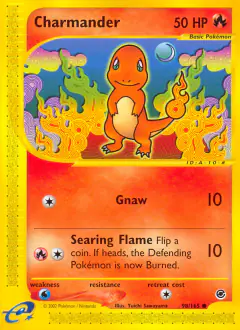 Charmander Common card from Expedition Base Set