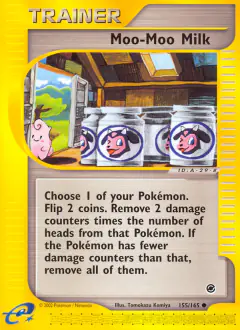 Moo-Moo Milk Common card from Expedition Base Set