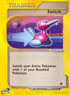 Switch Common card from Expedition Base Set