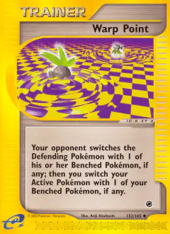 Warp Point Uncommon card from Expedition Base Set