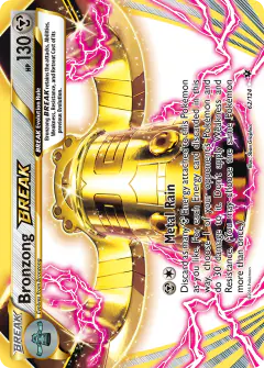 Bronzong BREAK Rare BREAK card from Fates Collide