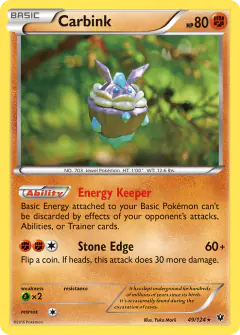 Carbink Rare card from Fates Collide
