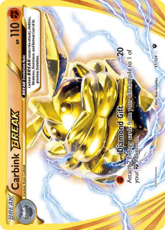 Carbink BREAK Rare BREAK card from Fates Collide
