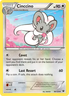 Cinccino Uncommon card from Fates Collide
