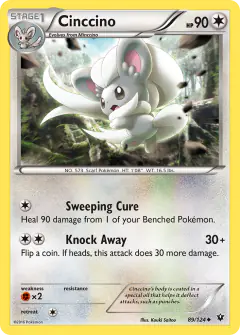 Cinccino Uncommon card from Fates Collide