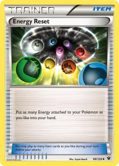Energy Reset Uncommon card from Fates Collide