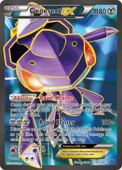 Genesect-EX Rare Ultra card from Fates Collide