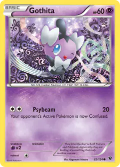 Gothita Common card from Fates Collide