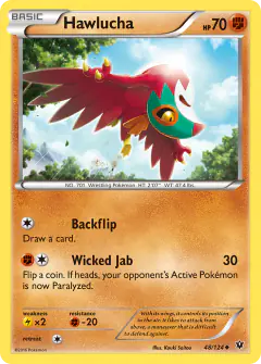 Hawlucha Uncommon card from Fates Collide