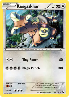 Kangaskhan Uncommon card from Fates Collide