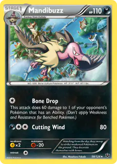 Mandibuzz Rare card from Fates Collide