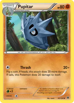 Pupitar Uncommon card from Fates Collide