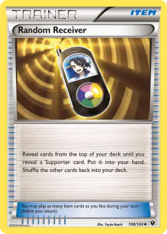 Random Receiver Uncommon card from Fates Collide