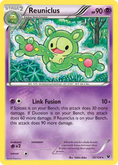 Reuniclus Rare card from Fates Collide