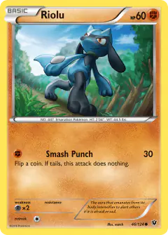 Riolu Common card from Fates Collide