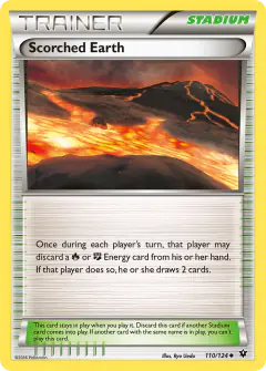 Scorched Earth Uncommon card from Fates Collide