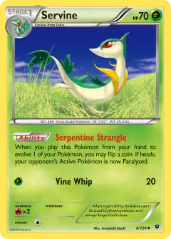 Servine Uncommon card from Fates Collide