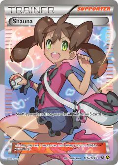 Shauna Rare Ultra card from Fates Collide