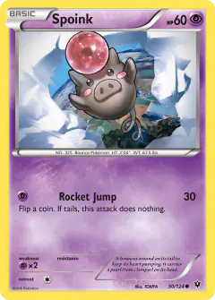 Spoink Common card from Fates Collide
