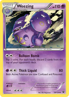 Weezing Uncommon card from Fates Collide