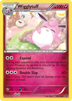 Wigglytuff Uncommon card from Fates Collide