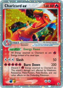 Charizard ex Rare Holo EX card from FireRed & LeafGreen