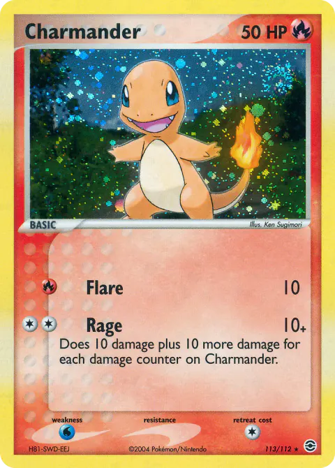 Charmander Rare Secret
