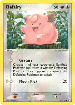 Clefairy Common card from FireRed & LeafGreen